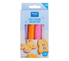 PME Writing Icing - Party Colours 4 pack PME Writing Icing - Party Colours 4 pack