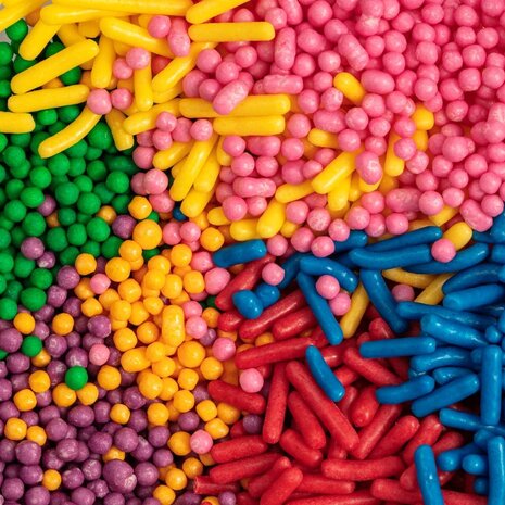 PME Sprinkles Assortiment (7) - Regenboog