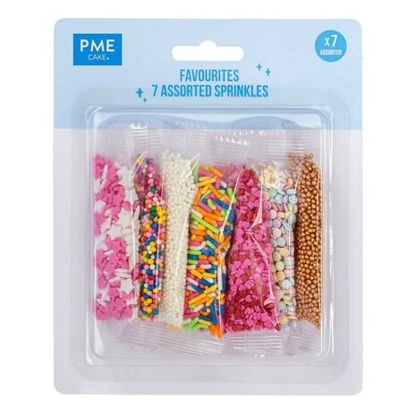 PME Sprinkles Assortiment (7) - Favorieten