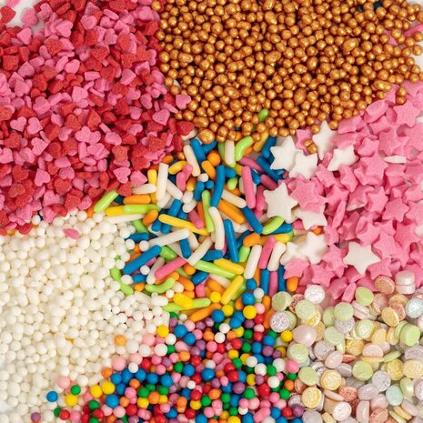 PME Sprinkles Assortiment (7) - Favorieten