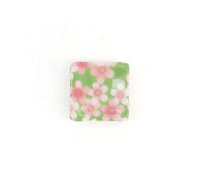 Tokyo Design Studio Square chopstick rest Sakura Pink/Green