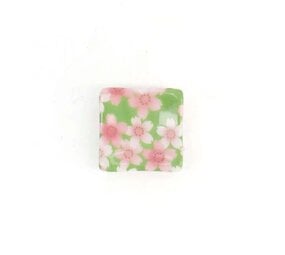 Tokyo Design Studio Vierkante stokjeslegger Sakura Pink/Green Tokyo Design Studio Vierkante stokjeslegger Sakura Pink/Green