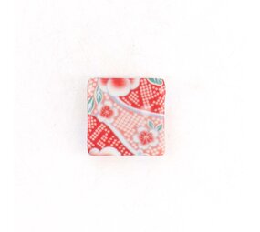 Tokyo Design Studio Square chopstick rest Sakura Red