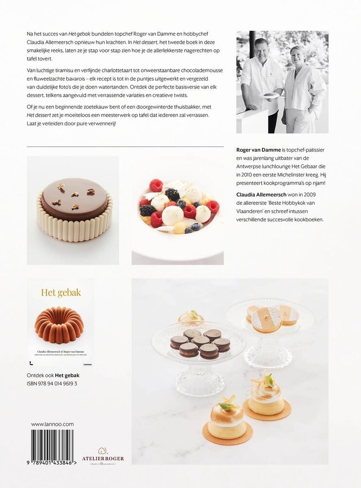 Roger van Damme | Het dessert Roger van Damme | Het dessert
