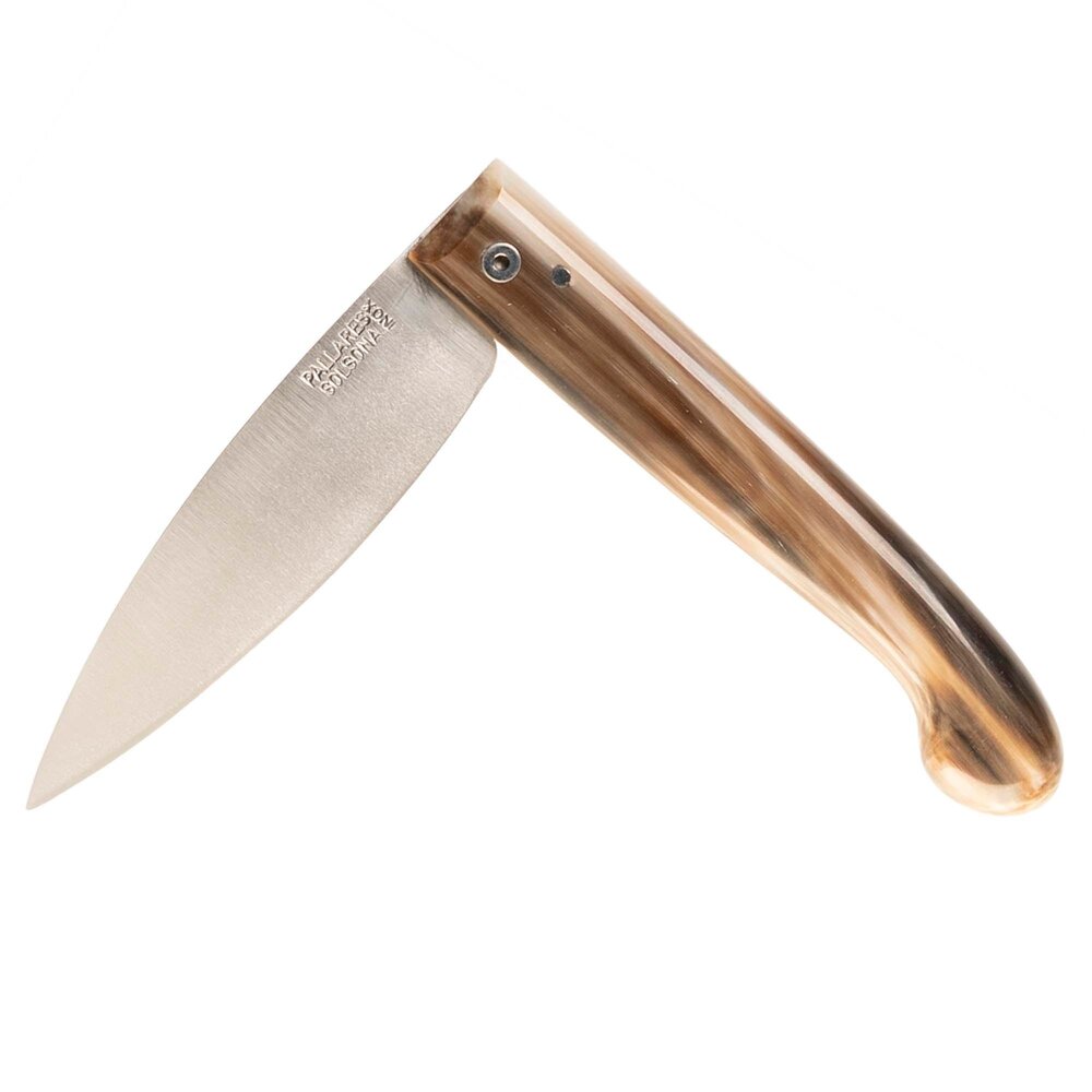 Pallares Solsona Pastor 9cm rvs klapmes ossenhoorn Pallares Solsona Pastor 9cm rvs klapmes ossenhoorn