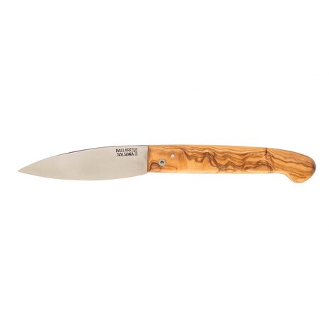 Pallares Solsona Pastor 9cm rvs klapmes olijfhout Pallares Solsona Pastor 9cm rvs klapmes olijfhout