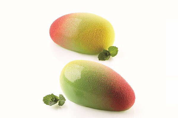 Silikomart 3D siliconen vorm 6x Mango 93x57x42 mm