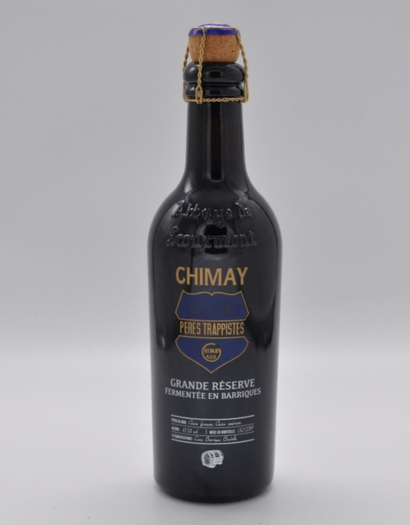 Chimay Grande Reserve Fermentee en Barriques 2019 Chene Francais,  Chene Americain