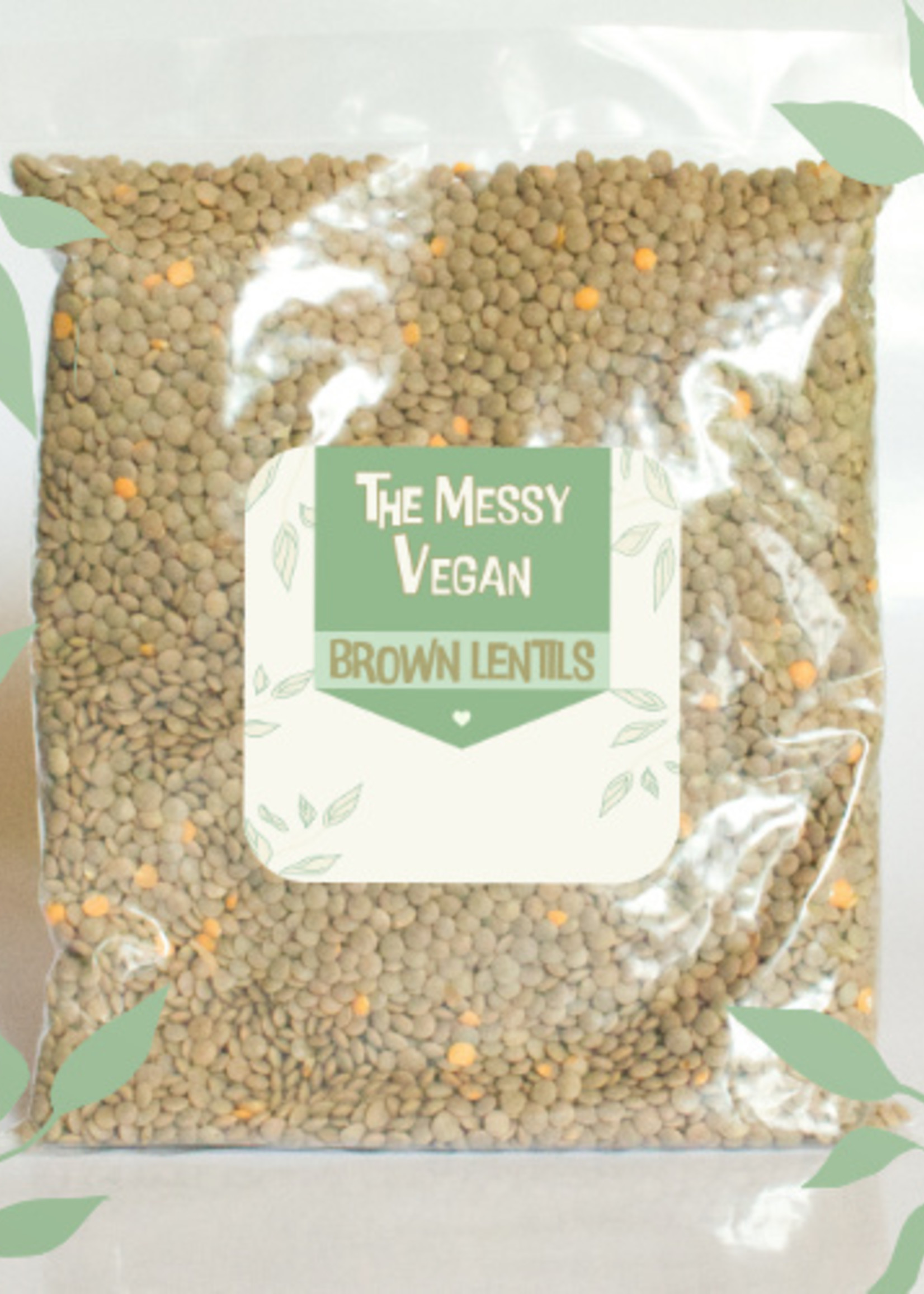 The Messy Vegan Messy Vegan - Brown Lentils