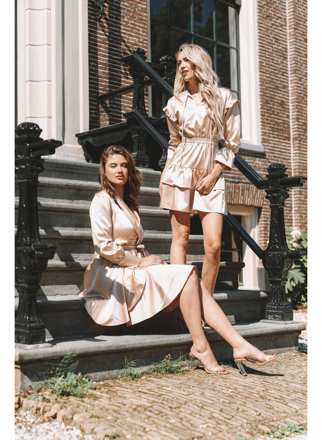 Silke Jurk Beige