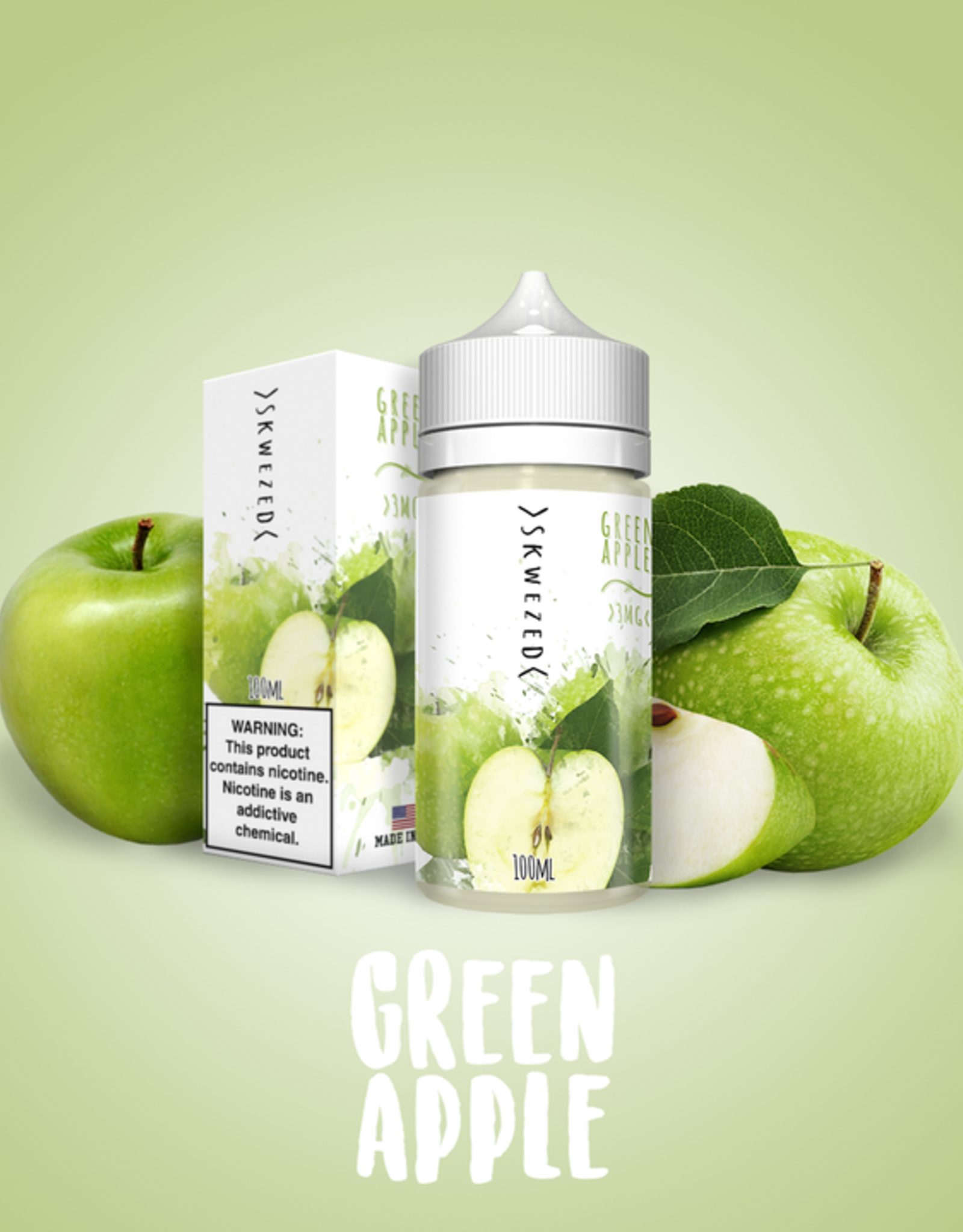 Skwezed Skwezed - Green Apple 100ml