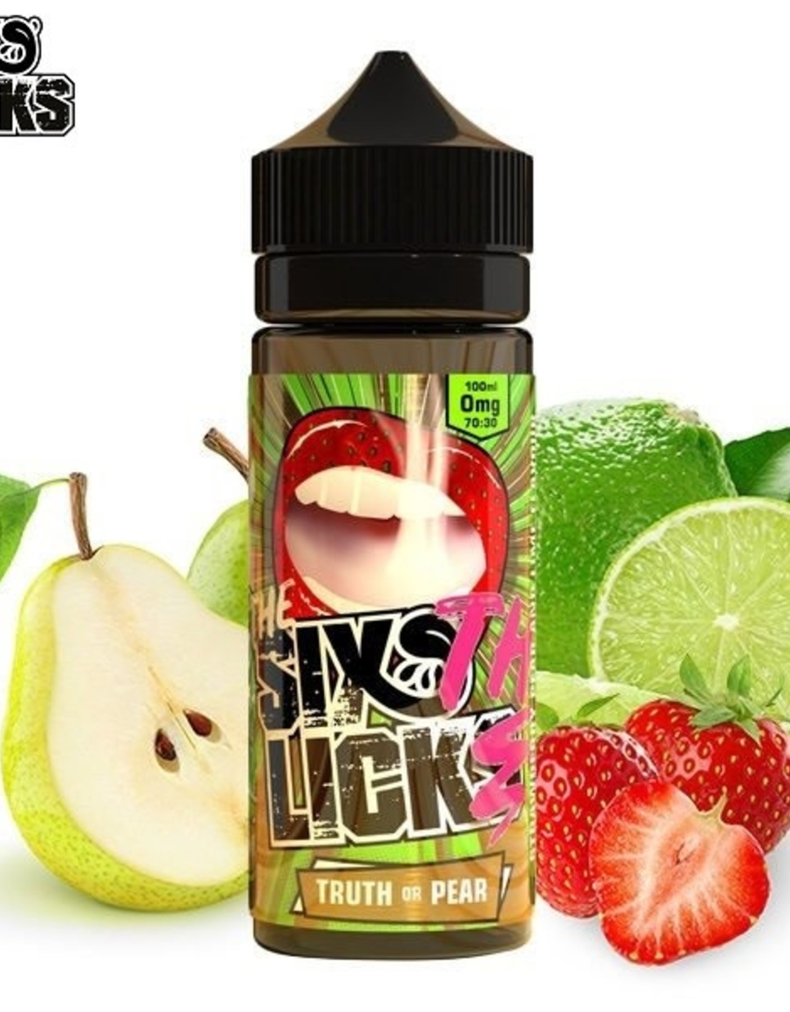 Six Licks Six Licks - Truth or Pear 100ml