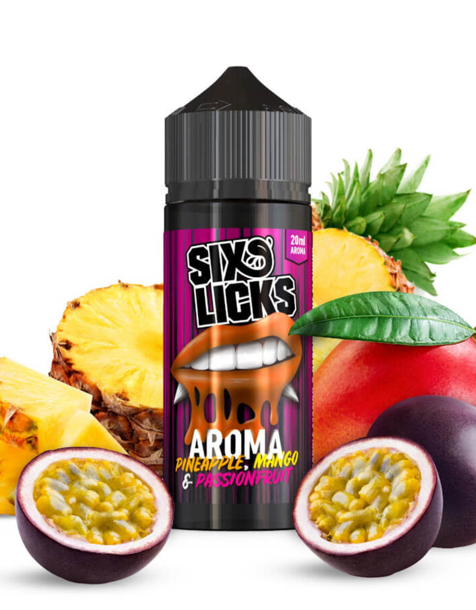 Six Licks Six Licks - Pineapple Mango Passionfruit 20ml