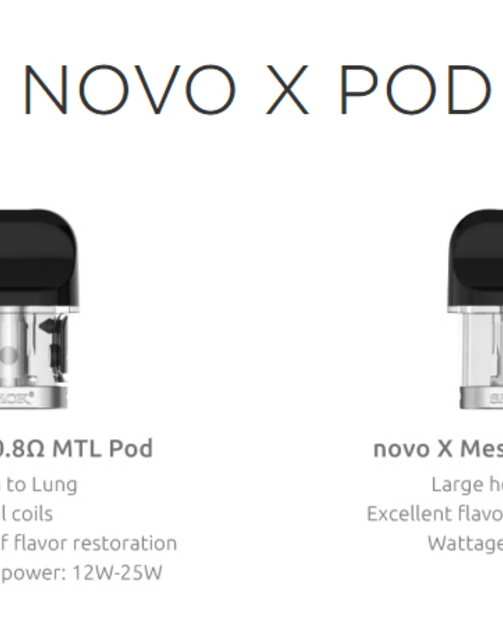 SMOK SMOK Novo X PODs