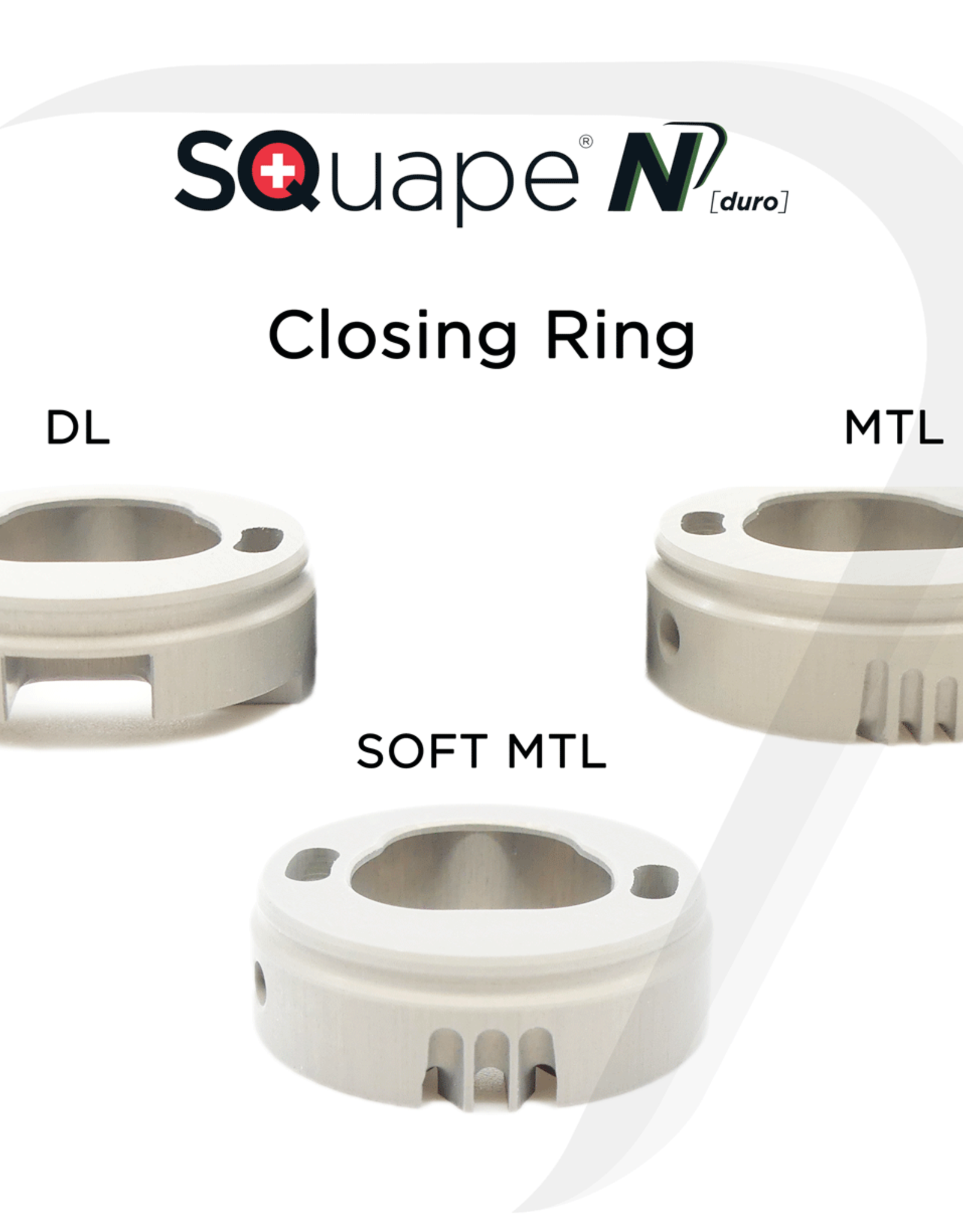 Squape SQuape N[duro] Closing Rings