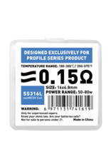 WoToFo Wotofo OFRF SS316L nexMesh 0.15Ω Mesh Coil