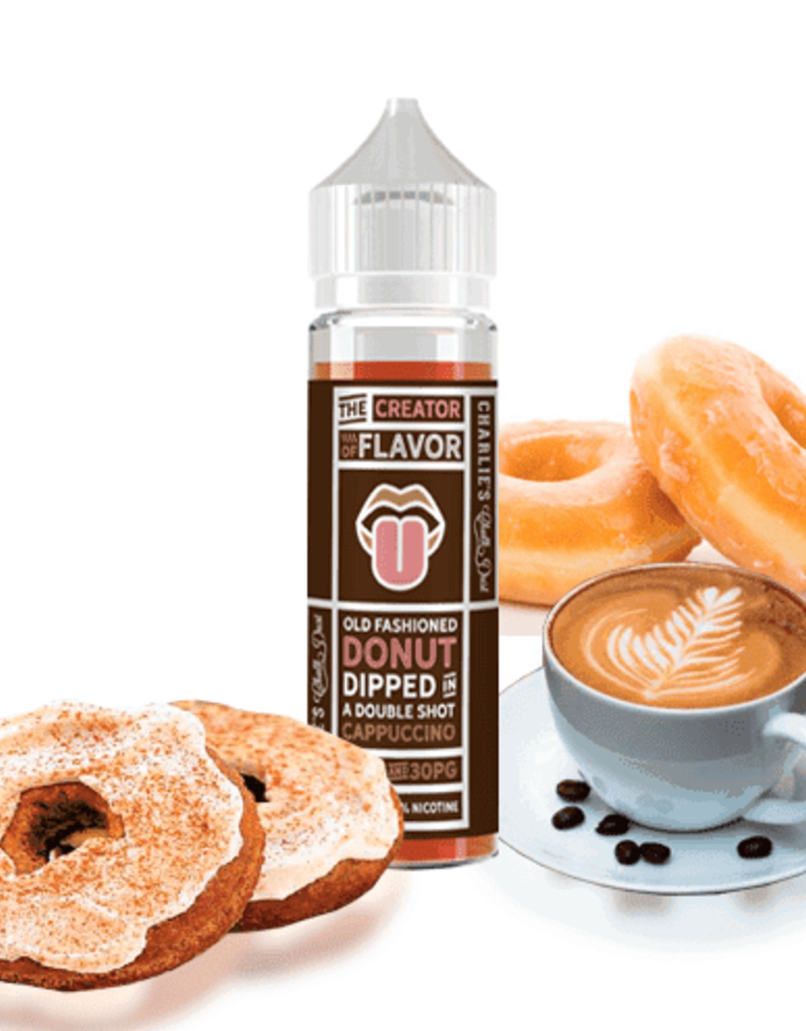 Charlies Chalkdust Charlie's Chalk Dust - Donut Dipped Cappuccino 50ml