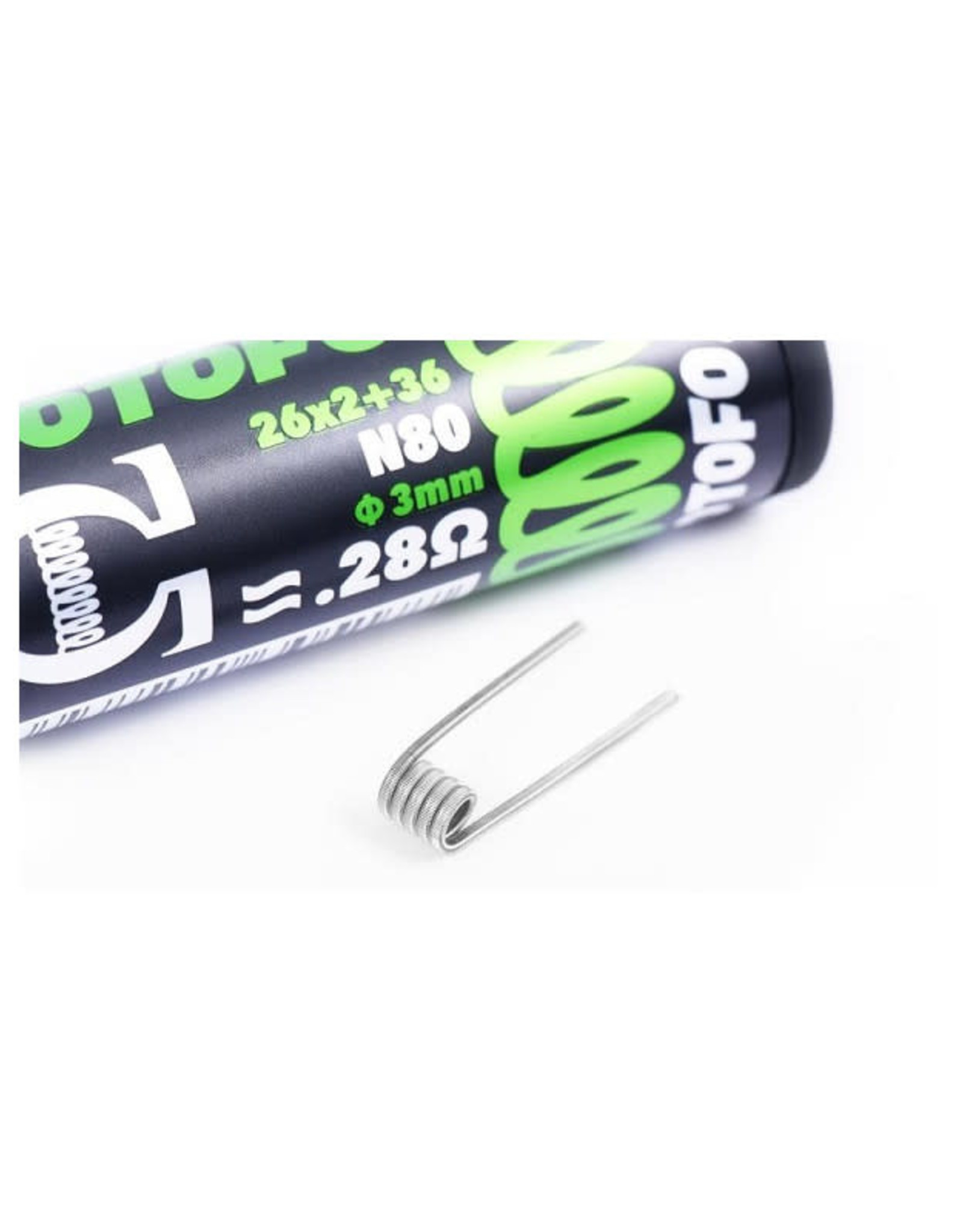 WoToFo WoToFo Dual  Core Fused Clapton NI80 0.28Ω