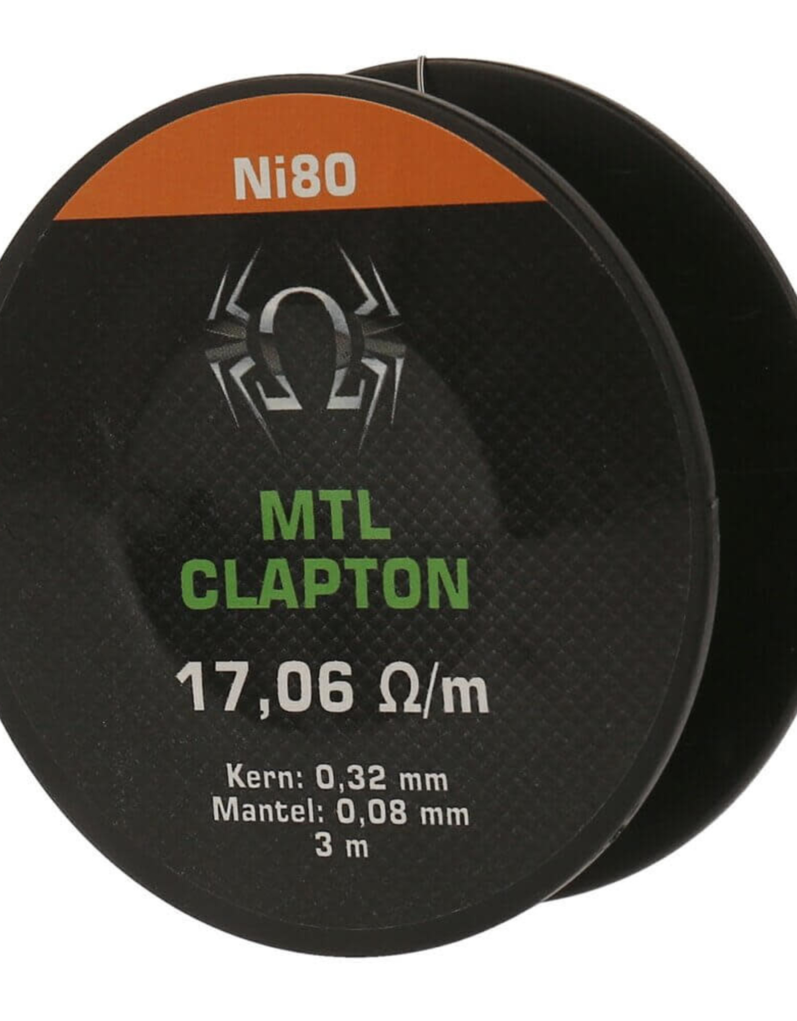Spider Vape Spider Vape MTL Clapton Ni80 Draht