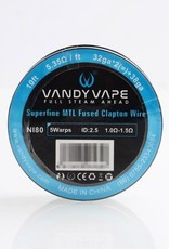 Vandy Vape Vandy Vape Ni80 Superfine MTL Fused Clapton Wire