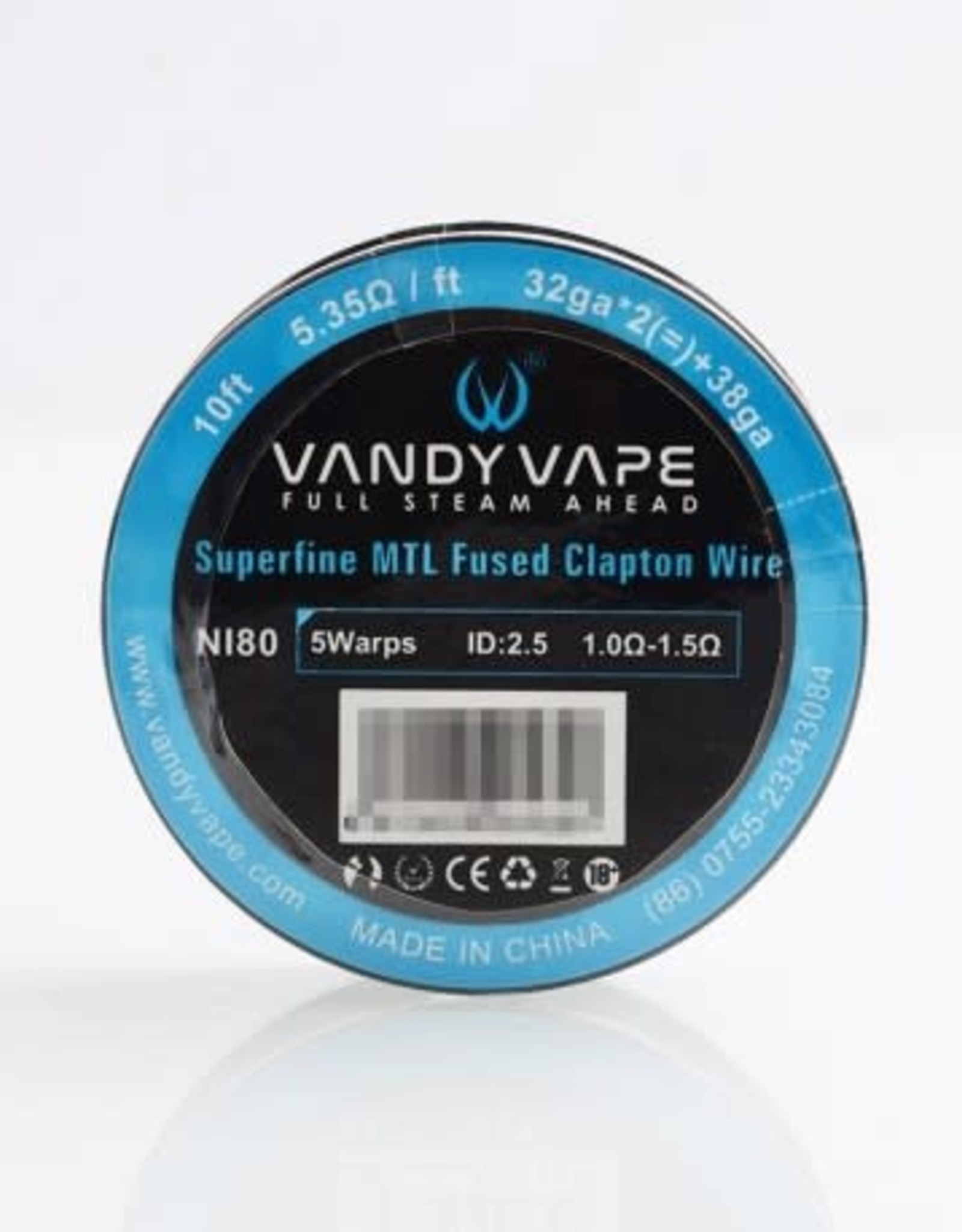 Vandy Vape Vandy Vape Ni80 Superfine MTL Fused Clapton Wire