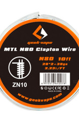 Geek Vape Geek Vape MTL N80 Clapton Wire (ZN10)