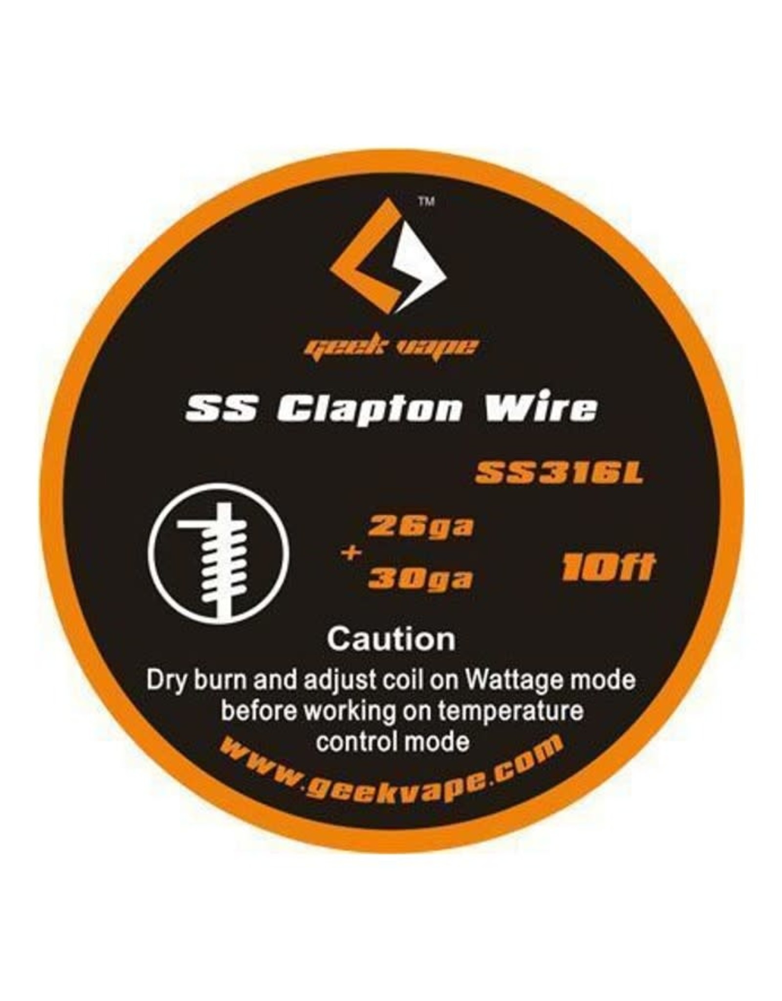Geek Vape Geek Vape SS316L Clapton Wire (ZS09)