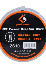 Geek Vape Geek Vape SS316L Fused Clapton Wire (ZS10)