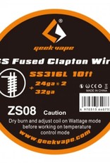 Geek Vape Geek Vape SS316L Fused Clapton Wire (ZS08)
