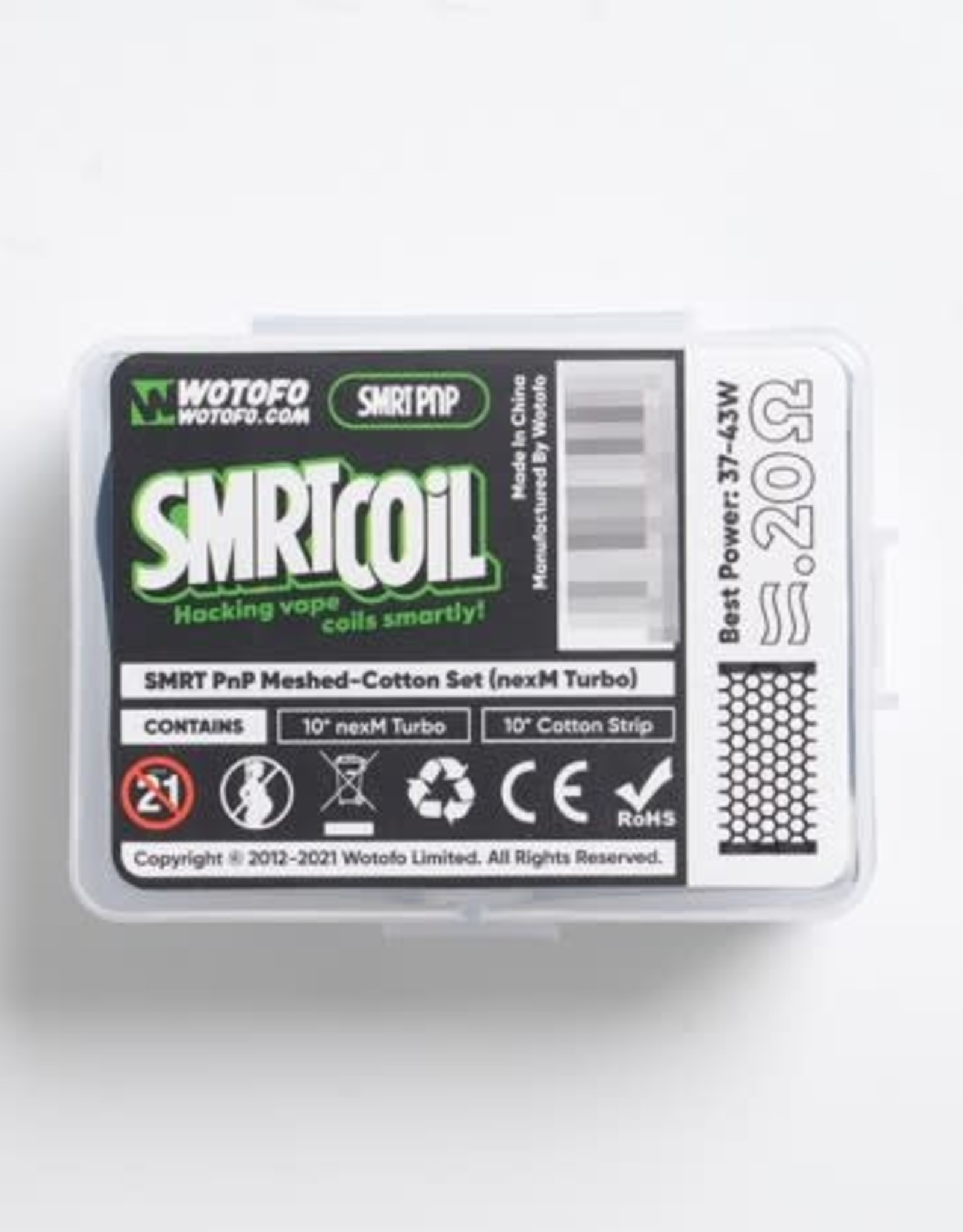 WoToFo Wotofo SMRT PnP Meshed und Cotton