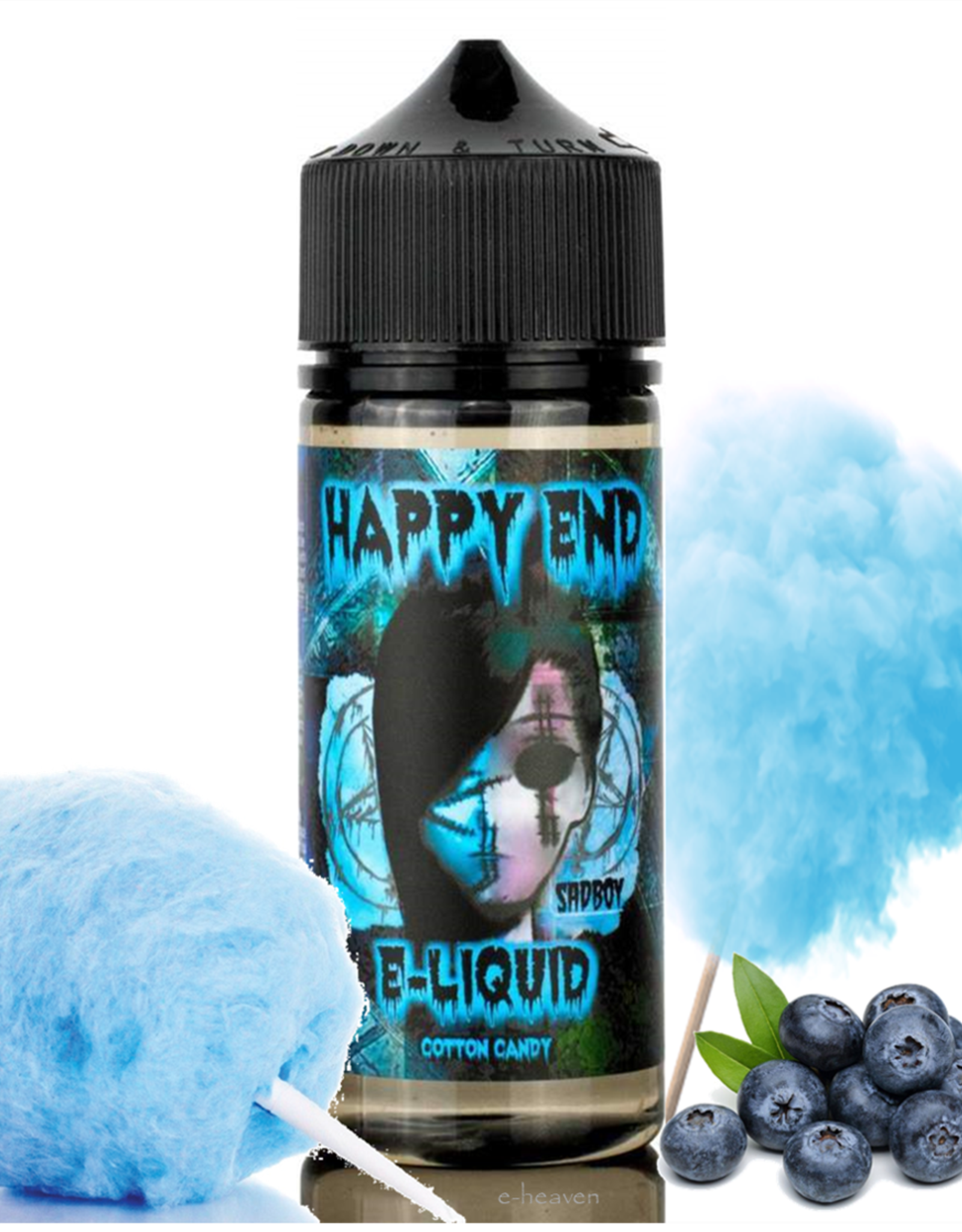 Sadboy Sadboy Happy End - Blue Cotton Candy 100ml