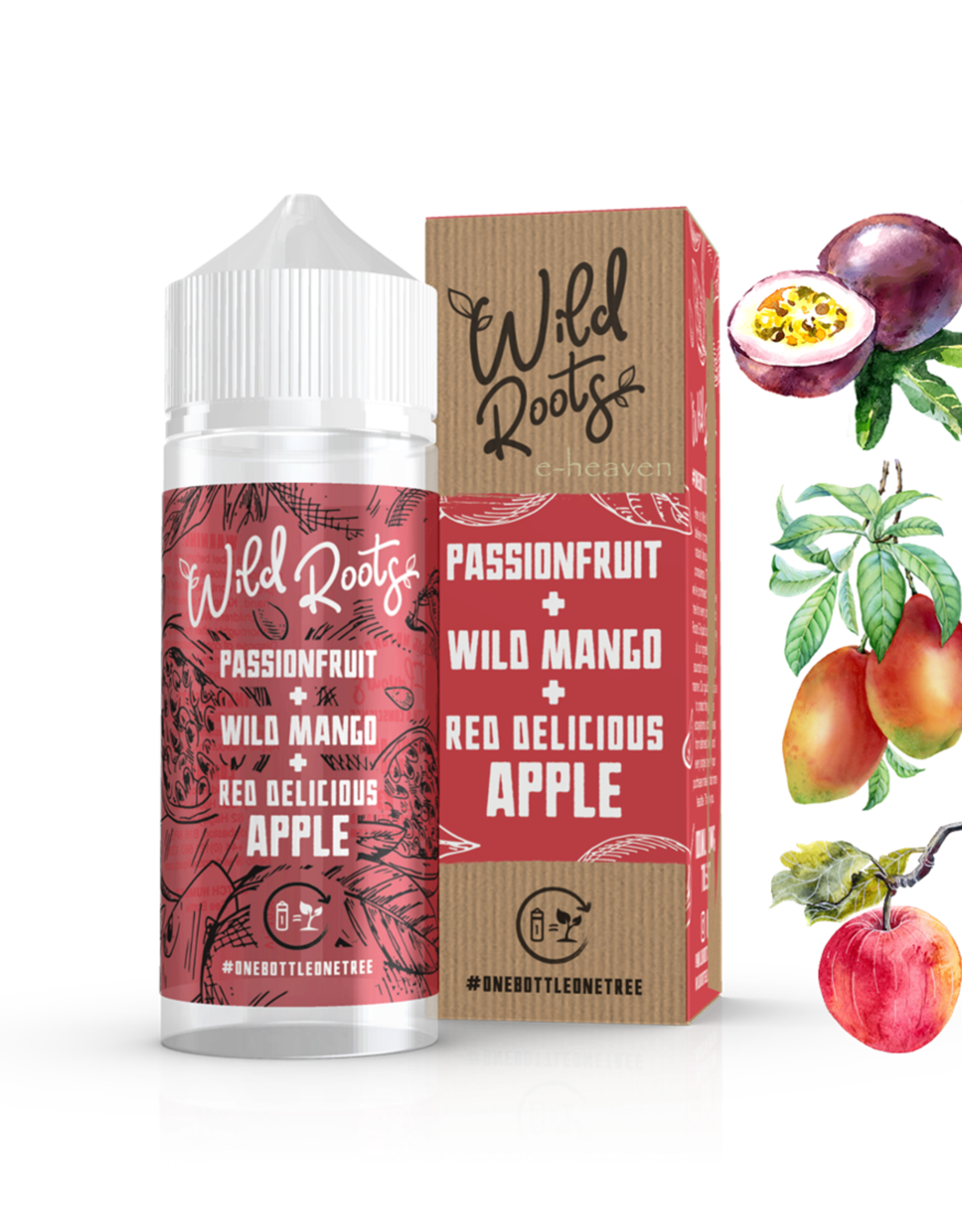 Wild Roots Wild Roots  - Passionfruit + Mango + Apple 100ml