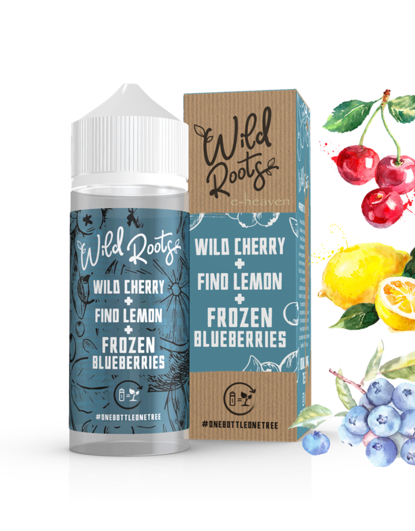 Wild Roots Wild Roots - Wild Cherry + Lemon + Frozen Blueberries  100ml