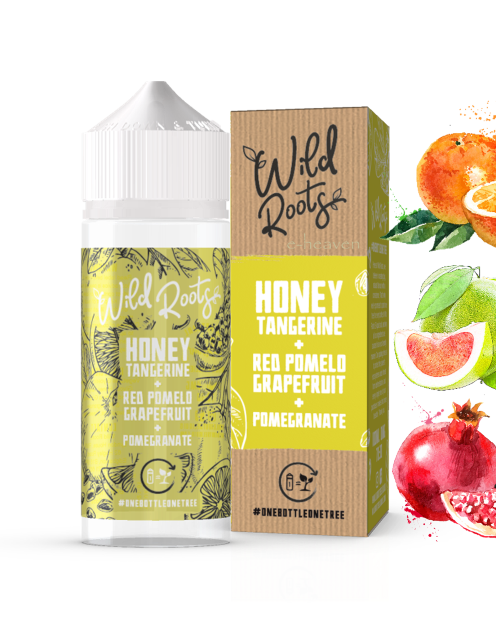 Wild Roots Wild Roots - Honey Tangerine + Grapefruit + Pomegranate 100ml