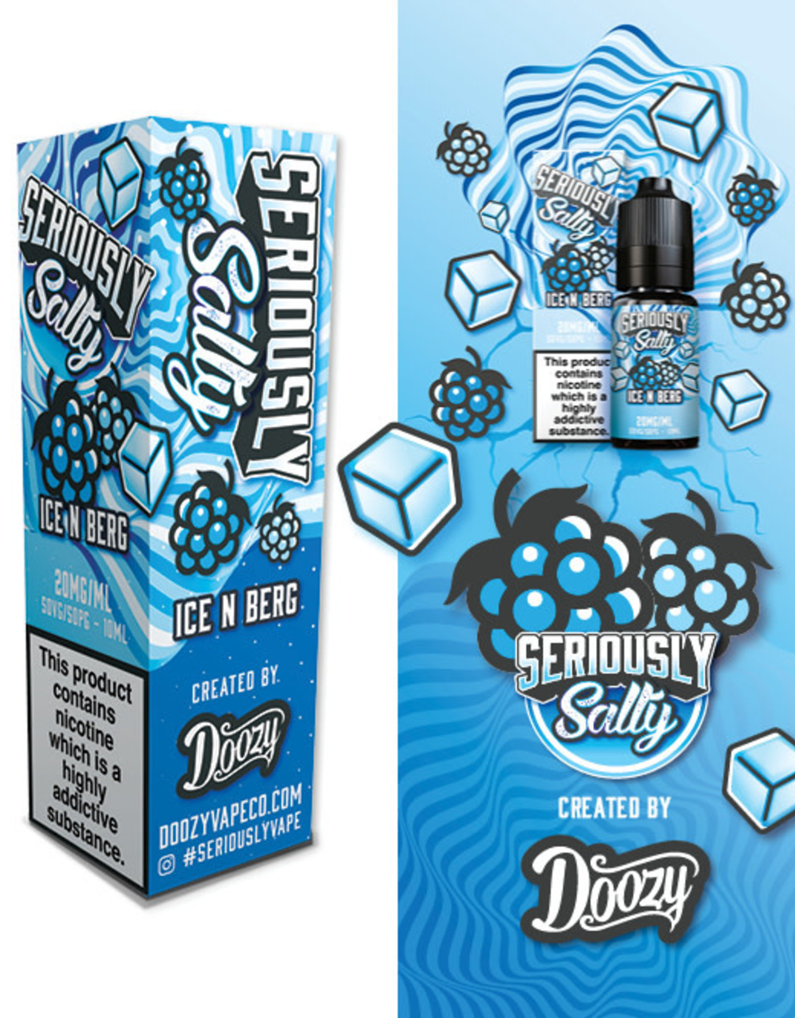 Doozy Vape Seriously Salty - Ice N Berg 10ml