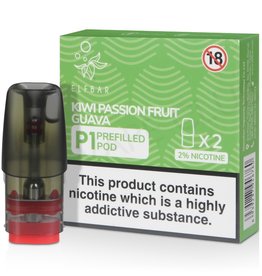 Elf Bar Elf Bar P1 PODs - Kiwi Passionfruit Guava (2er pack)