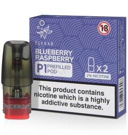 Elf Bar Elf Bar P1 PODs - Blueberry Raspberry (2er pack)