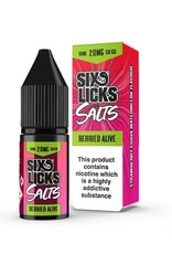 Six Licks Six Licks - Berried Alive 10ml Nikotin Salz