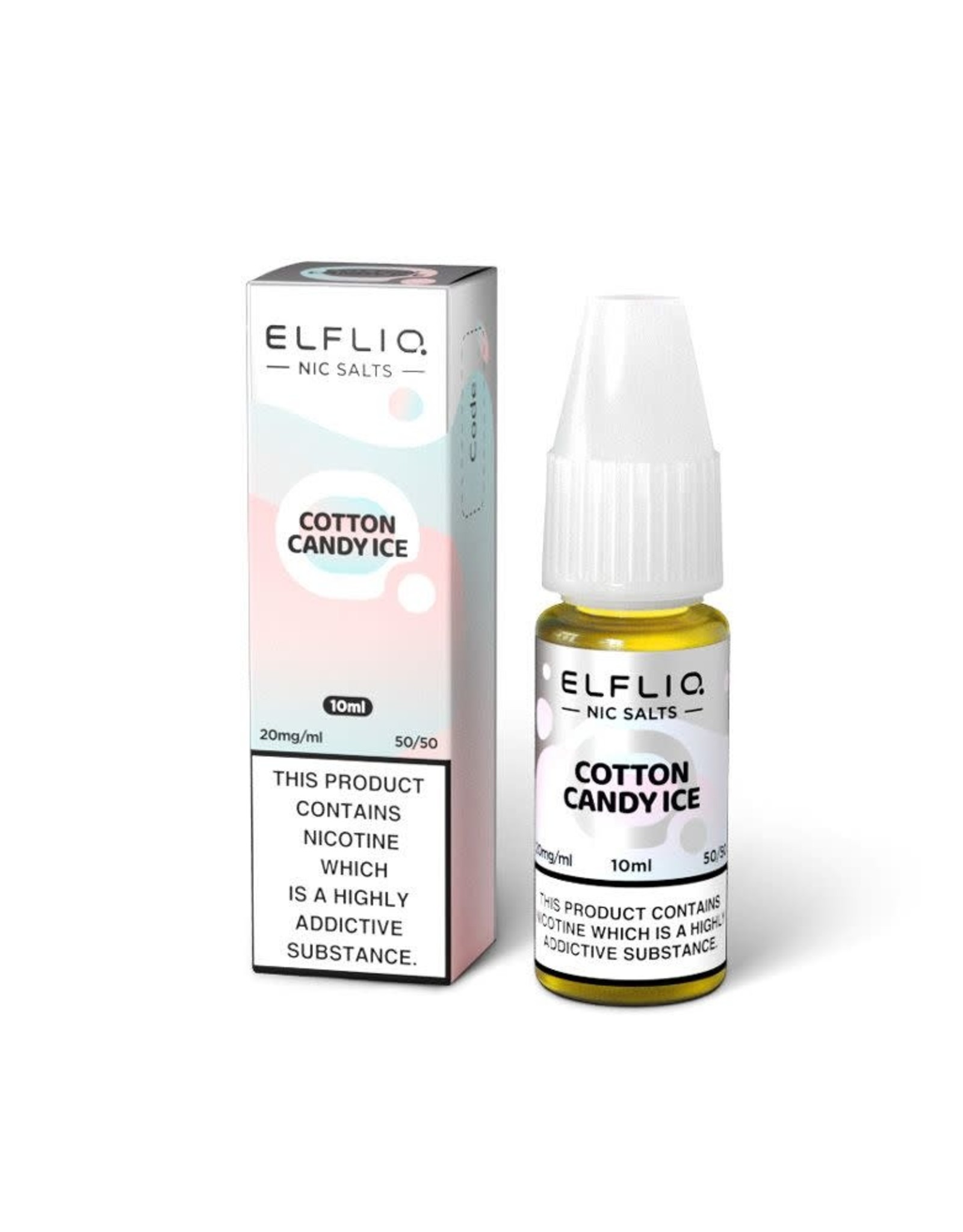 Elf Bar Elf Bar ELFLIQ - Cotton Candy Ice 10ml