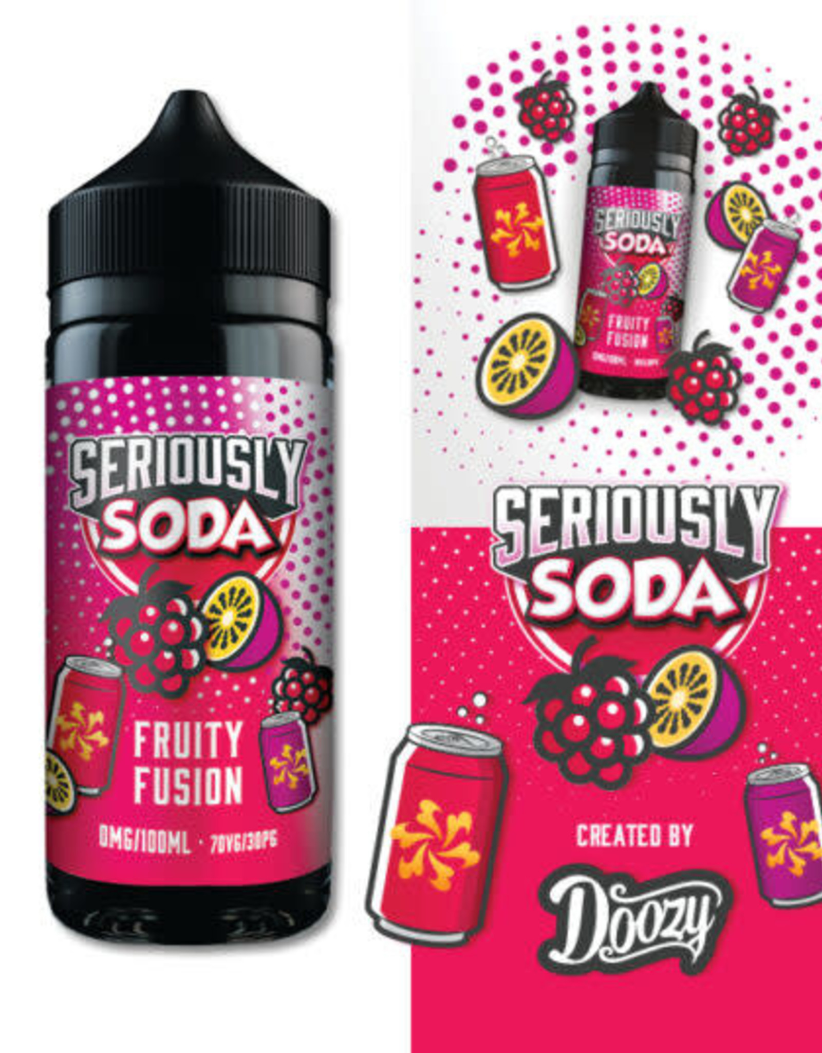 Doozy Vape Seriously Soda - Fruity Fusion 100ml