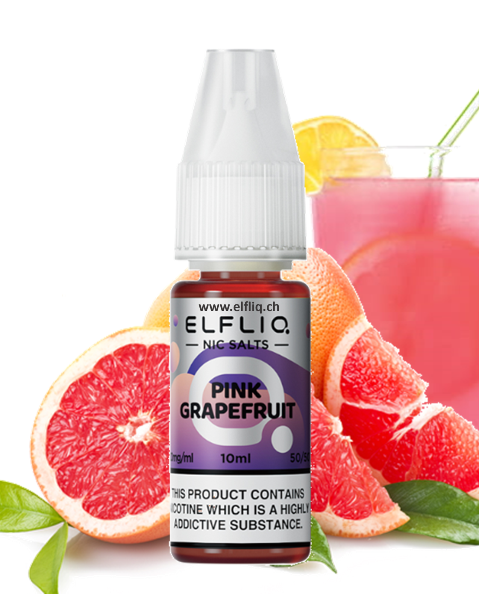 Elf Bar Elf Bar ELFLIQ - Pink Grapefruit 10ml