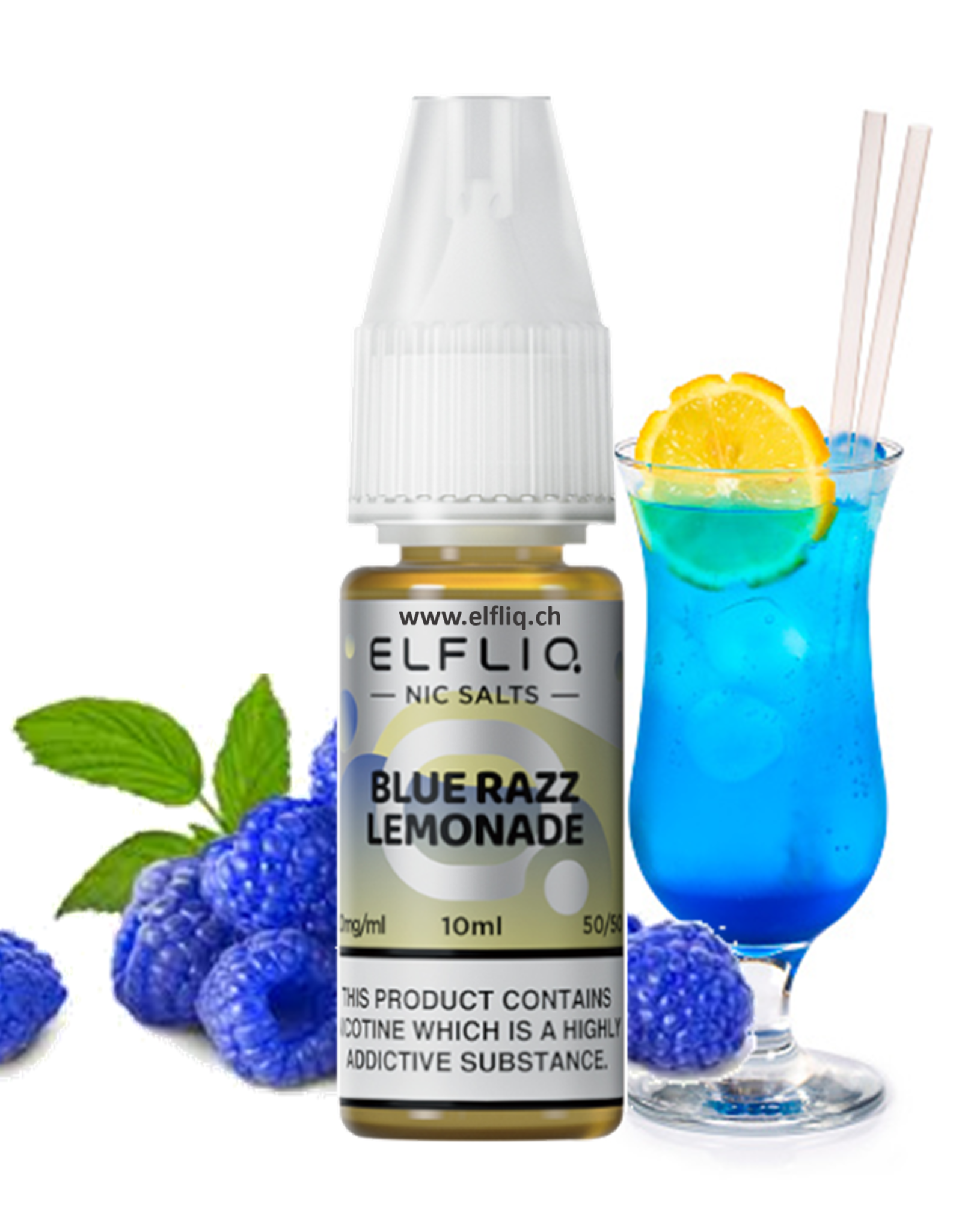 Elf Bar - ElfLiq, Blue Razz Lemonade