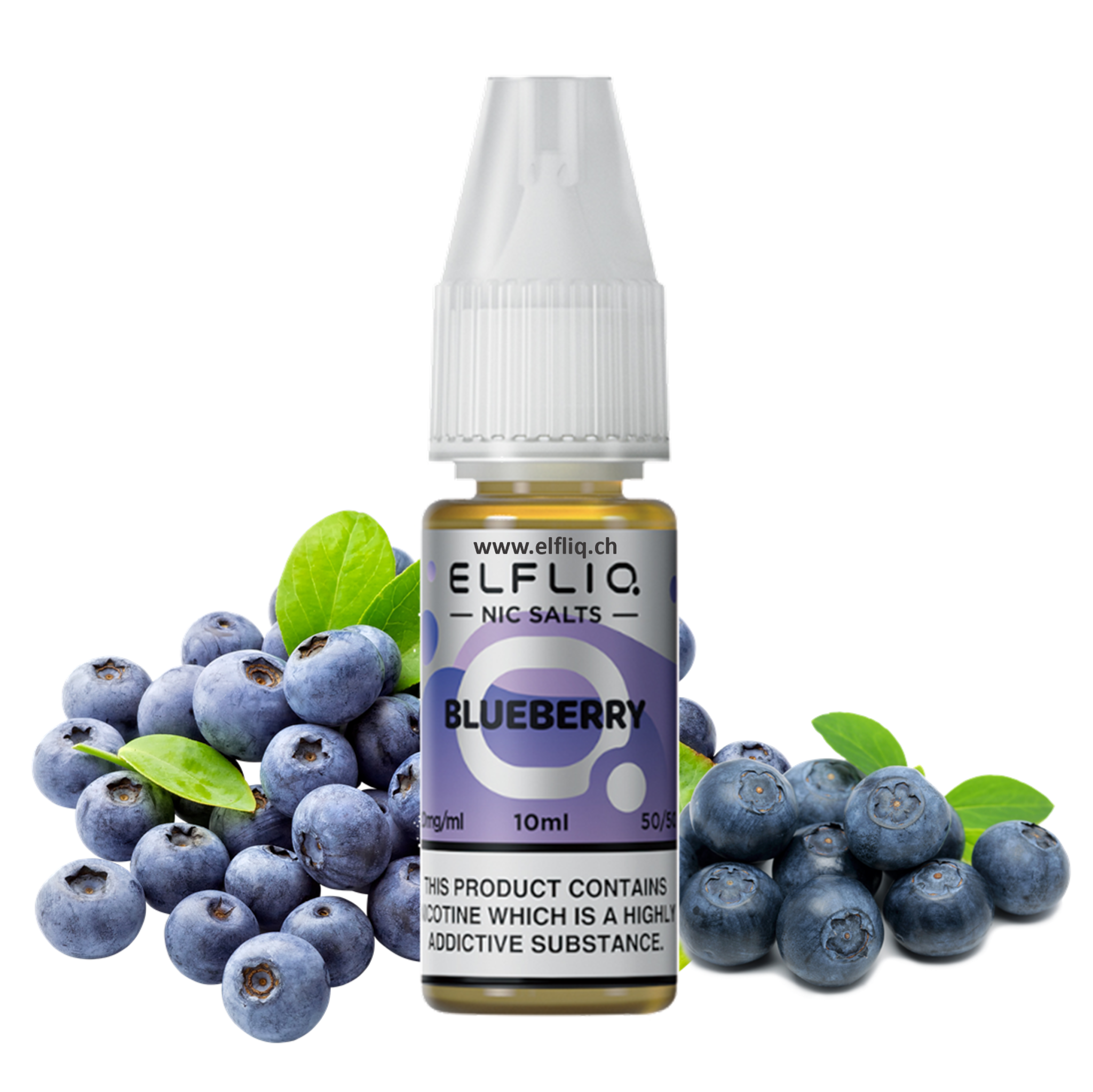 Elf Bar ELFLIQ Blueberry 10ml eheaven Vape Shop
