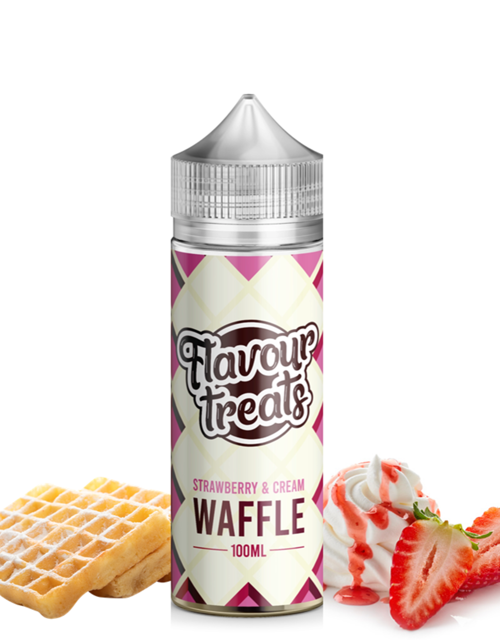 Flavour Treats Flavour Treats - Strawberry & Cream Waffle 100ml