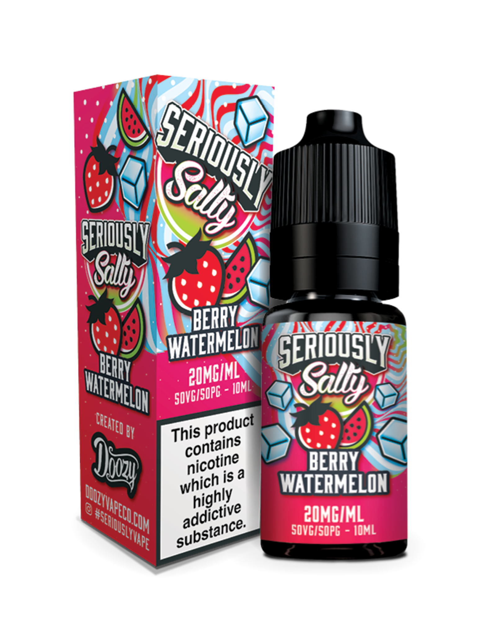 Doozy Vape Seriously Salty - Berry Watermelon 10ml