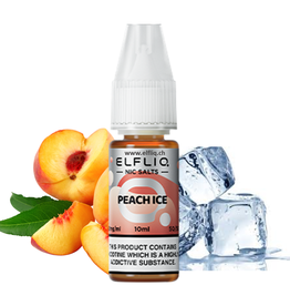 Elf Bar Elf Bar ELFLIQ - Peach Ice 10ml