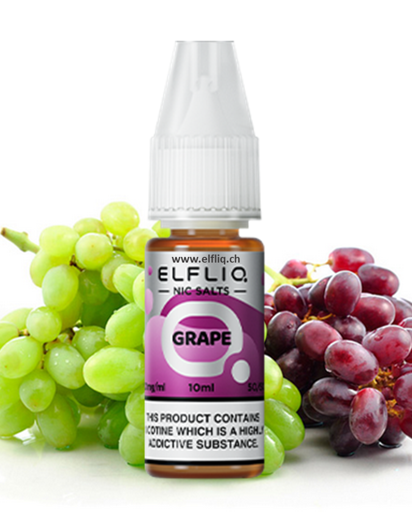 Elf Bar Elf Bar ELFLIQ - Grape 10ml