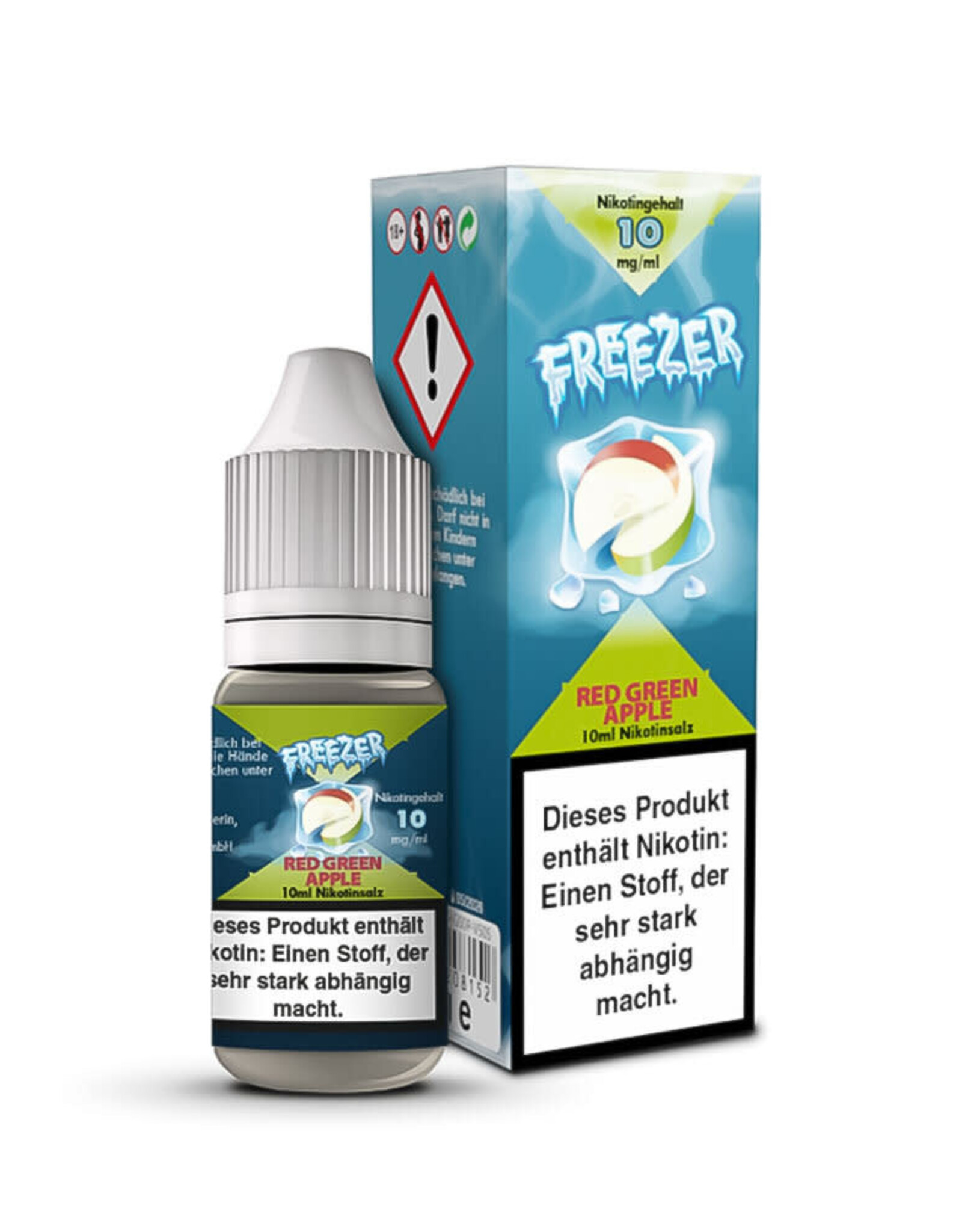 Freezer Freezer - Red Green Apple - 10ml Nikotinsalz