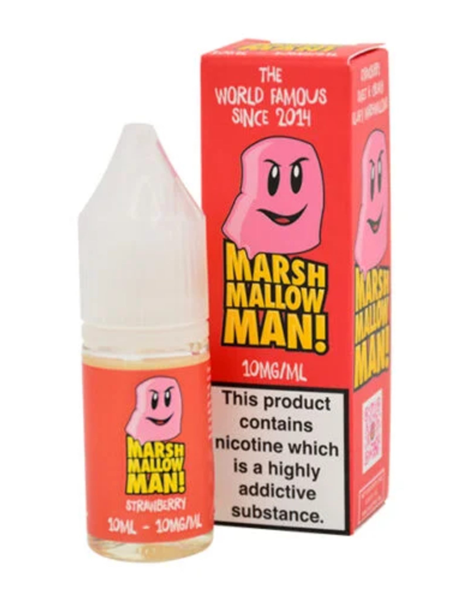 Marina Vape Marina Vape - Marshmallow Man Strawberry 10ml Salts