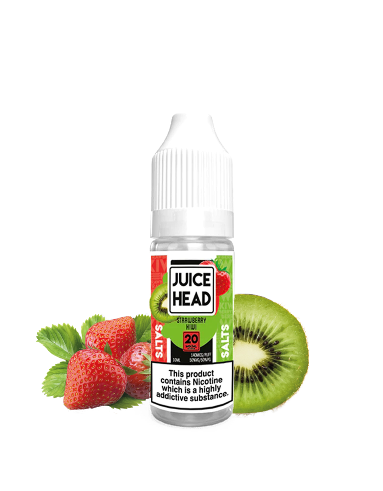 Juice Head Juice Head - Strawberry Kiwi 10ml NicSalts